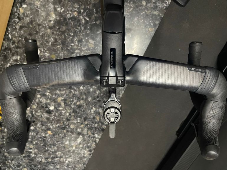 Used Specialized S-Works Aerofly II Carbon Handlebar + Venge Stem