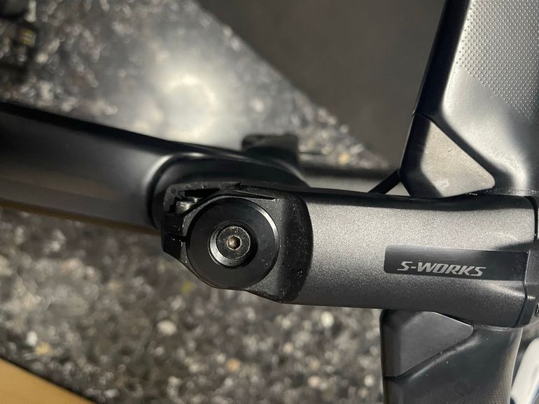 Used Specialized S-Works Aerofly II Carbon Handlebar + Venge Stem