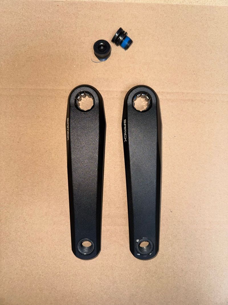 Używany Samox E-Bike Cranks ISIS 2023 Drivetrain & Pedals