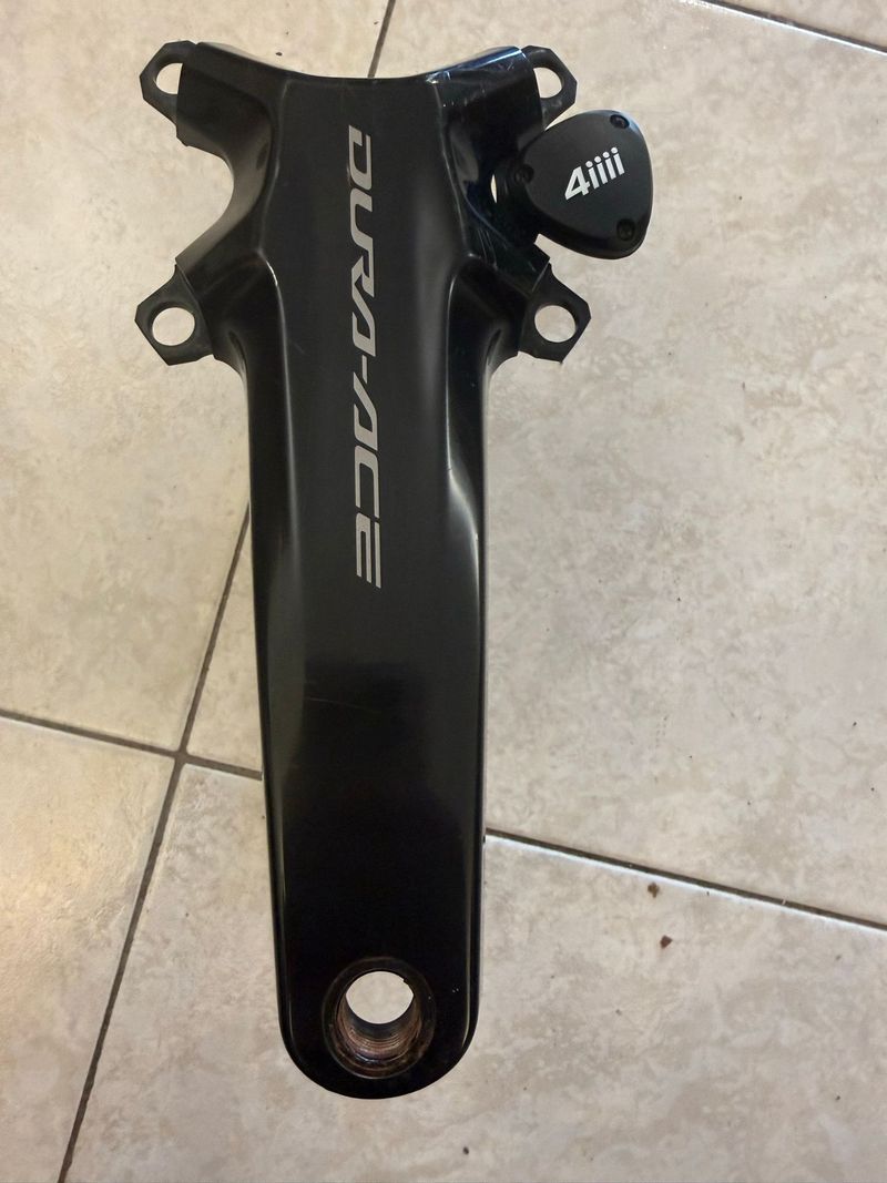 Tweedehands Shimano Dura-Ace 9200 Power Meter 4iii 172, 5 2026 Drivetrain & Pedals
