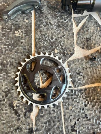 Used Sram GX Eagle 30t Chainring Drivetrain & Pedals