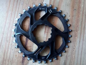 Brugt Sram X-Sync 32T Chainring Drivetrain & Pedals