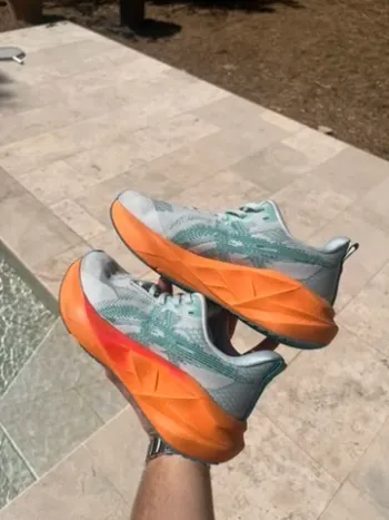 Used Orange Novablast 5 Running Shoes