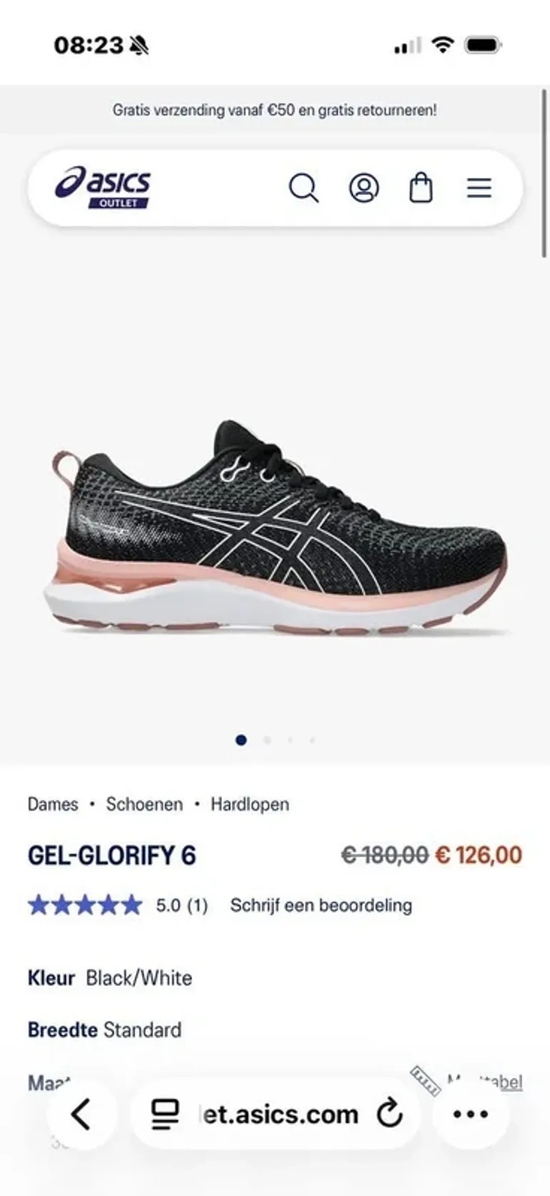 Tweedehands Asics Gel Glorify bike — afbeelding 4 van 4