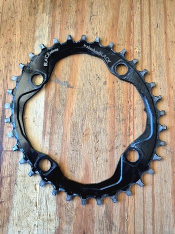 Brugt Absoluteblack Absolute Black Oval 34T Chainring Drivetrain & Pedals