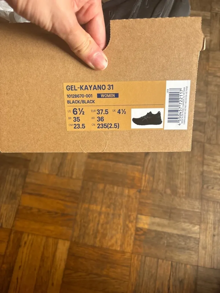 Brugt Asics Gel Kayano 31 bike — billede 5 af 5
