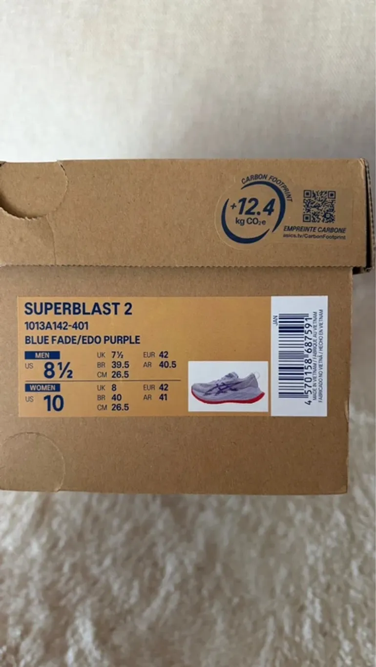 Used Asics Superblast 2 bike — image 4 of 4