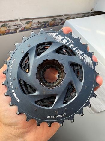 Sram Force 10/28 Cassette Drivetrain & Pedals d'occasion