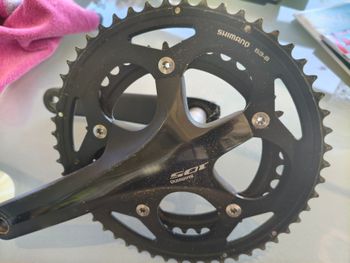 Used Shimano 105/ 53x39 2018 Drivetrain & Pedals