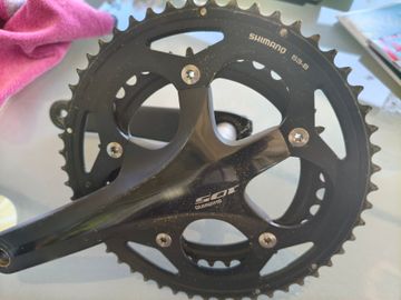 Shimano 105/ 53x39 2018 Drivetrain & Pedals usato