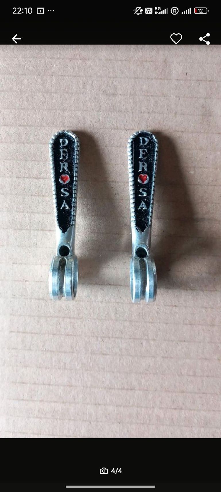 De Rosa Shifters 1980 bike usato — immagine 1 di 4