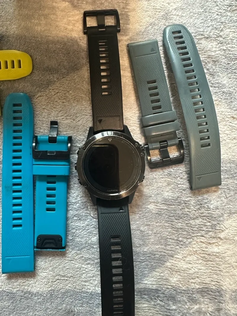 Used Garmin Fenix 5 Sapphire Electronics