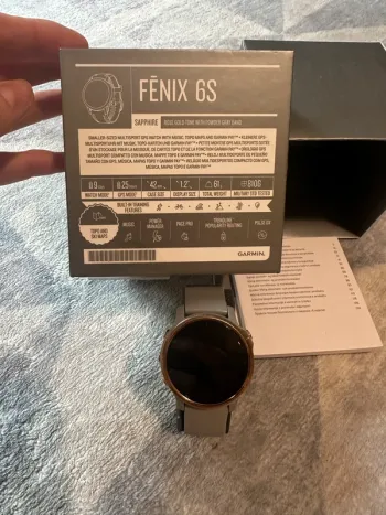 Gebrauchtes Garmin Fenix 6S Sapphire bike — Bild 2 von 4