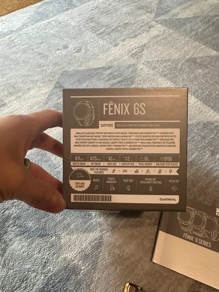 Gebrauchtes Garmin Fenix 6S Sapphire bike — Bild 4 von 4