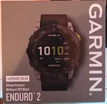 Used Garmin Enduro 2 Sapphire Solar Titane bike — image 2 of 2