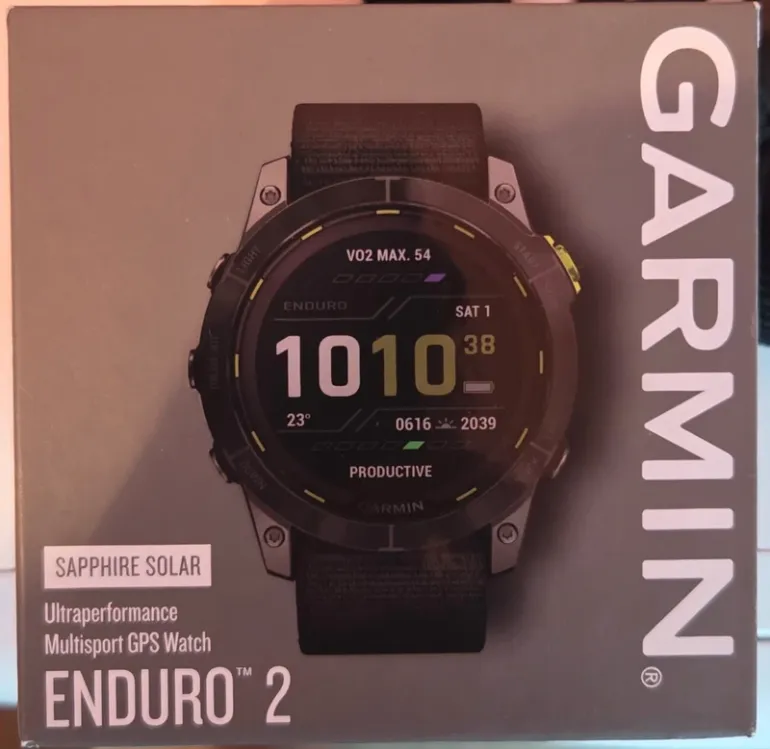 Used Garmin Enduro 2 Sapphire Solar Titane bike — image 2 of 2