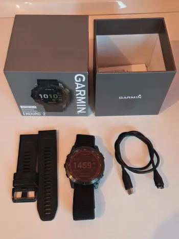 Używany Garmin Enduro 2 Sapphire Solar Titane Electronics