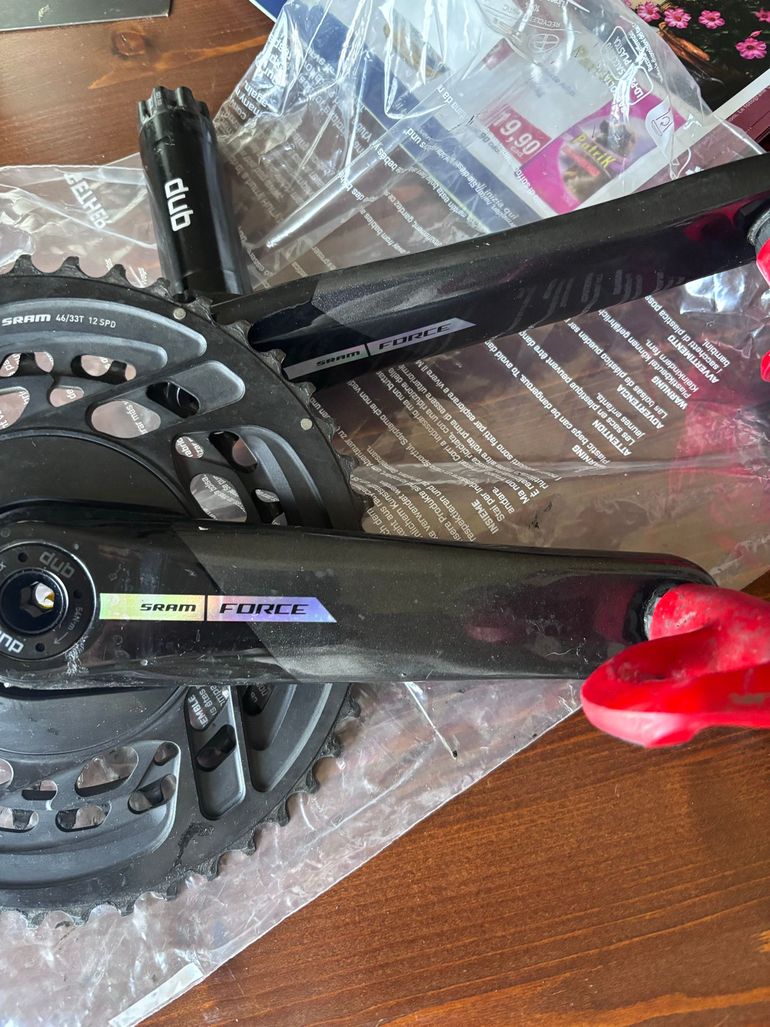 Sram Force 46-33 Chainrings 2025 bike usato — immagine 2 di 4