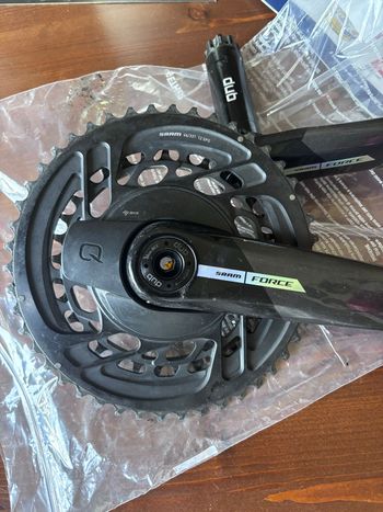 Käytetty Sram Force 46-33 Chainrings 2025 Drivetrain & Pedals