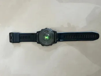 Used Garmin Fenix 7X Sapphire Solar bike — image 6 of 10