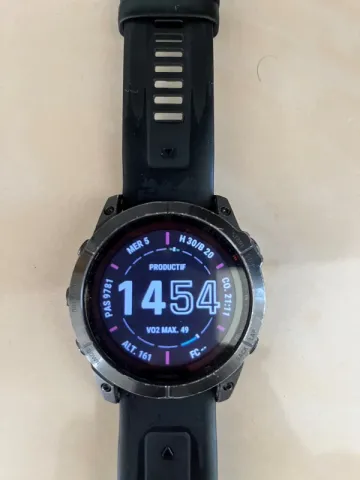 Used Garmin Fenix 7X Sapphire Solar Electronics