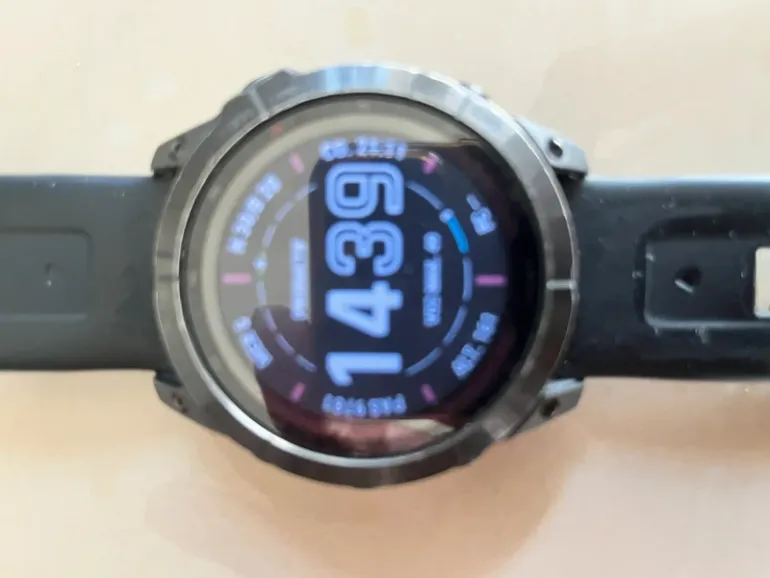 Used Garmin Fenix 7X Sapphire Solar bike — image 5 of 10