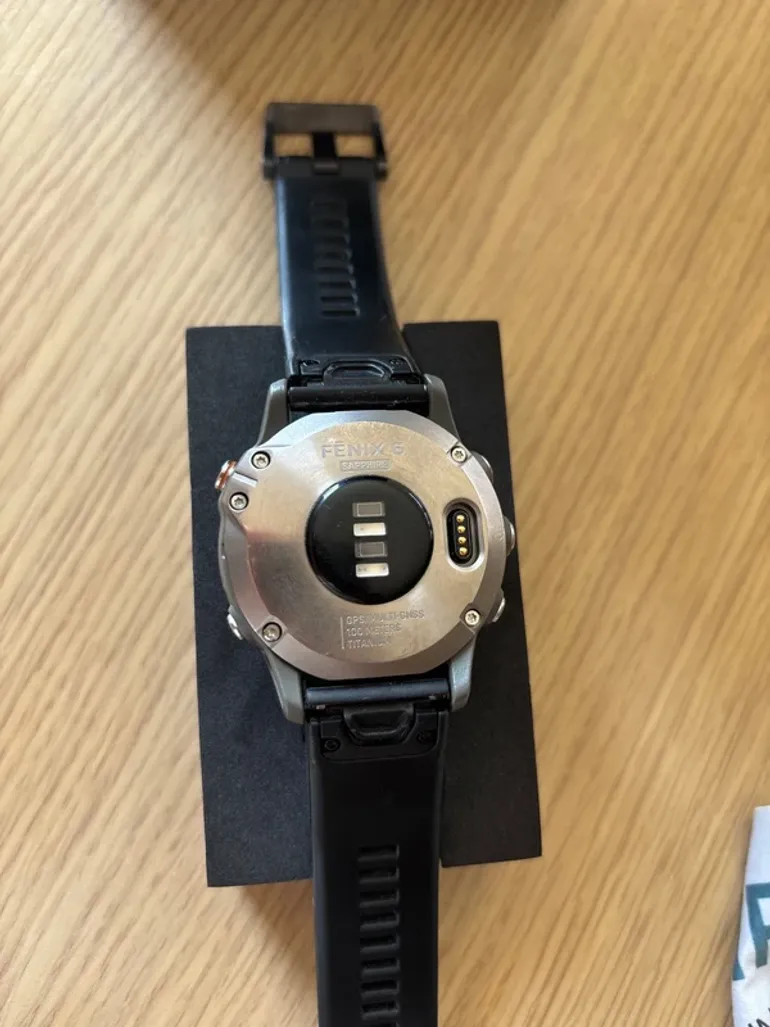 Used Garmin Fenix 6 Sapphire bike — image 2 of 12