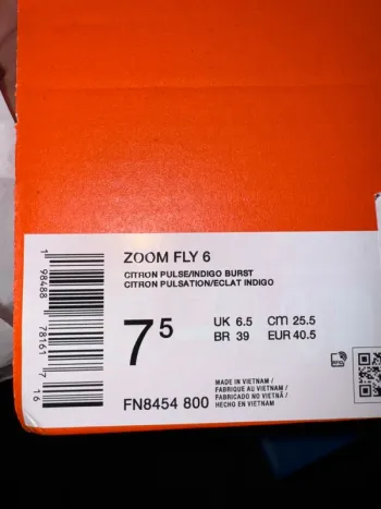 Używany New Balance Nike Zoom Fly 6 bike — zdjęcie 7 z 7