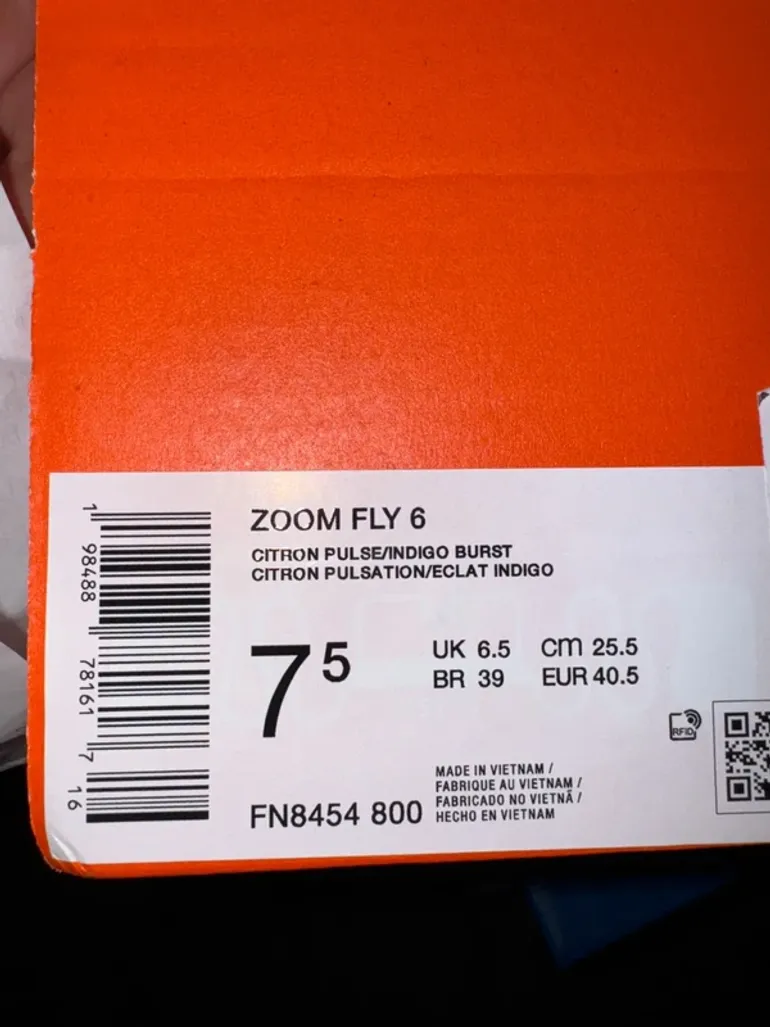 Używany New Balance Nike Zoom Fly 6 bike — zdjęcie 7 z 7