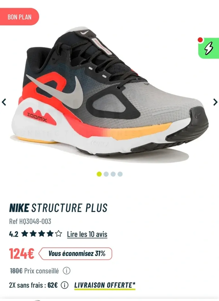 Used Nike Structure Plus bike — image 6 of 8