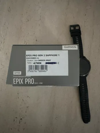Used Garmin Epix Pro Gen 2 Sapphire bike — image 3 of 4