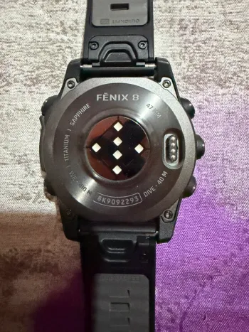 Used Garmin Fenix 8 47mm bike — image 6 of 10