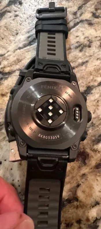 Used Garmin Fenix 8 AMOLED Sapphire 47 mm bike — image 4 of 9