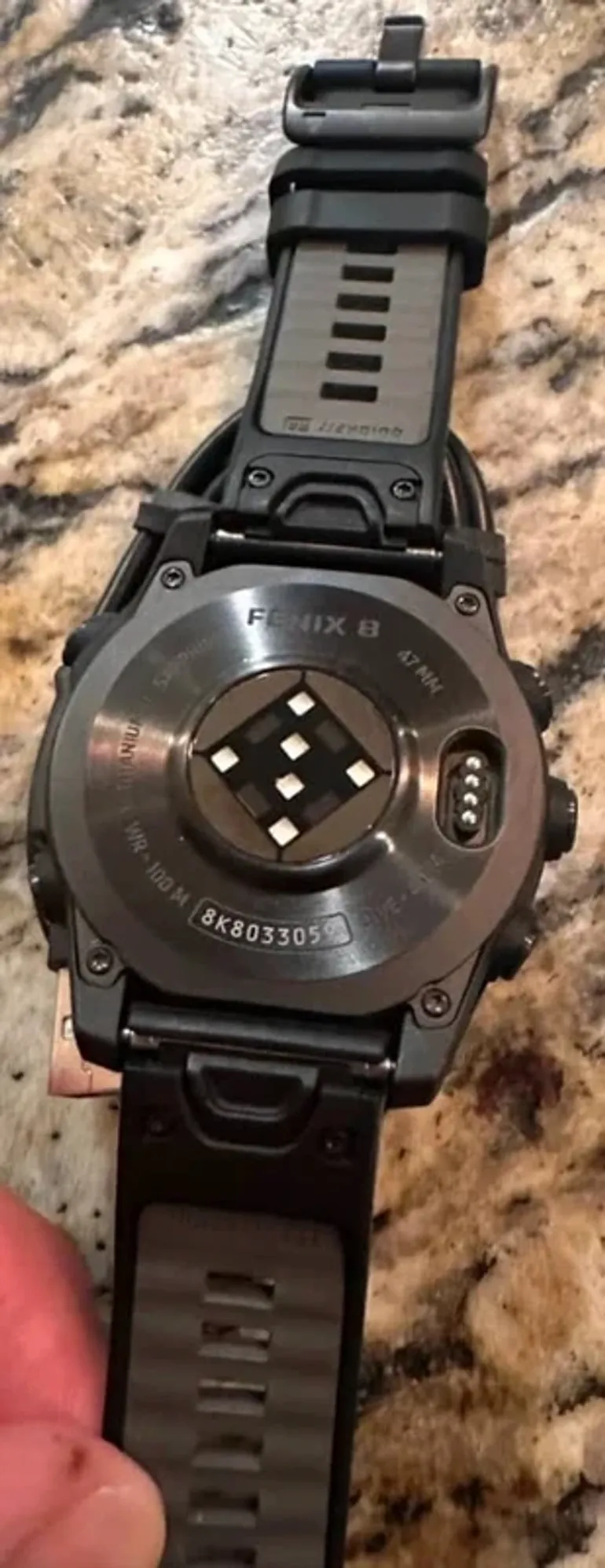 Used Garmin Fenix 8 AMOLED Sapphire 47 mm bike — image 5 of 9