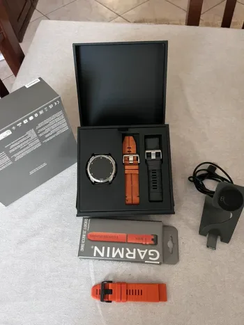 Used Garmin Fenix 8 51mm titanium bike — image 2 of 5