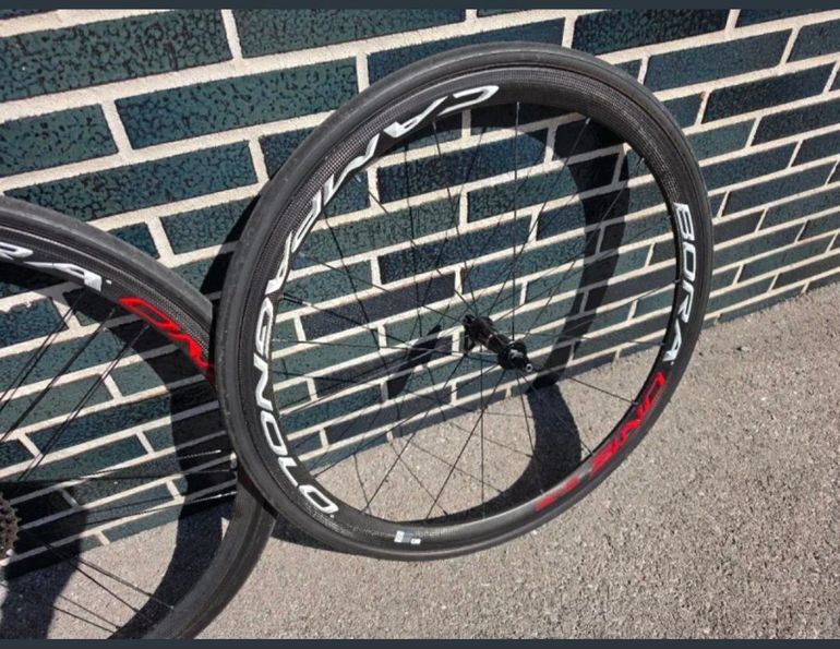 Campagnolo bora one 35 bike usato — immagine 4 di 4