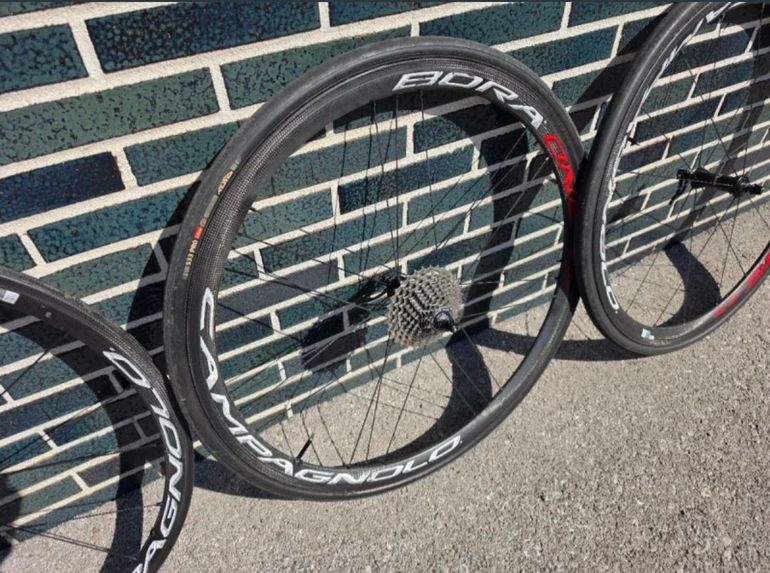 Campagnolo bora one 35 bike usato — immagine 3 di 4
