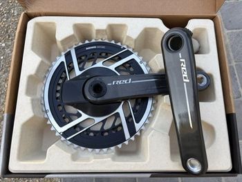 Used Sram Red 50-37 Crank with Quarq Powermeter 2026 Drivetrain & Pedals