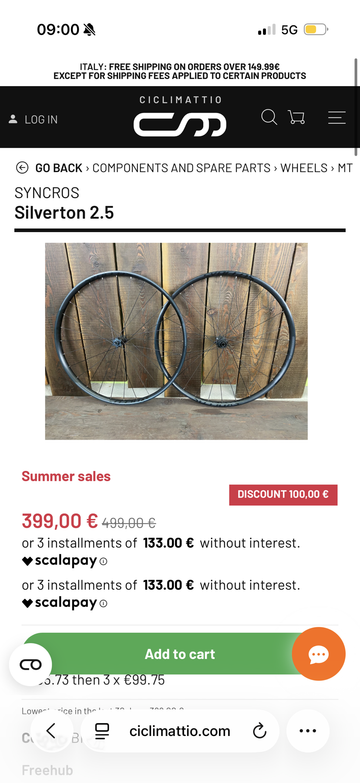 Syncros Silverton Wheelset 2026 bike d'occasion — image 5 sur 5