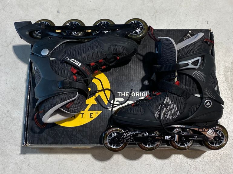 Tweedehands K2 F.I.T. 80 Alu Inline Skates bike — afbeelding 2 van 3