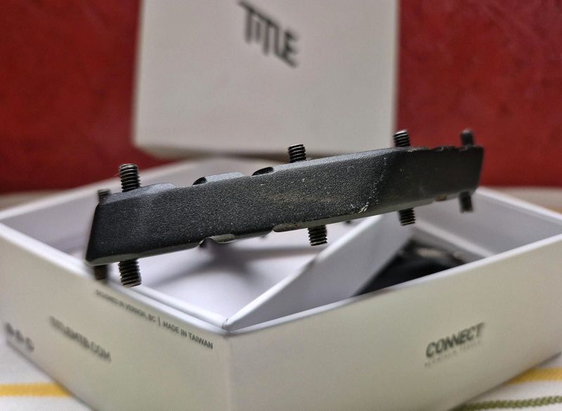 Used Title Boxing Title CONNECT Flat-Pedale - schwarz - neuwertig 2025 Drivetrain & Pedals