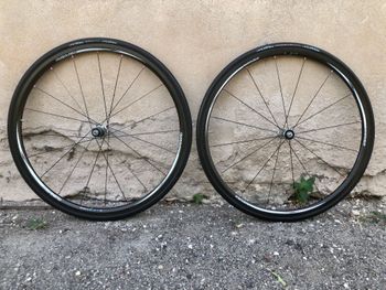 Used Shimano Dura Ace C24 Carbon Wheels