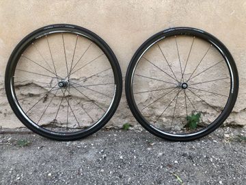 Used Shimano Dura Ace C24 Carbon Wheels