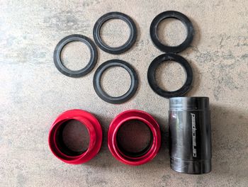 Brugt Ceramicspeed BSA SRAM DUB Road Red bike — billede 2 af 2