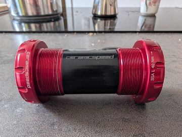 Tweedehands Ceramicspeed BSA SRAM DUB Road Red bike — afbeelding 6 van 7