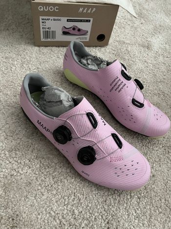 Used Quoc M3 Pro Carbon Road Shoes 2026 Cycling Shoes
