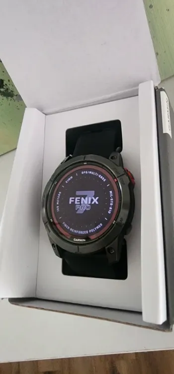 Used Garmin Fenix 7x Pro Solar bike — image 2 of 7