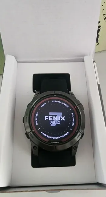 Used Garmin Fenix 7x Pro Solar bike — image 5 of 7