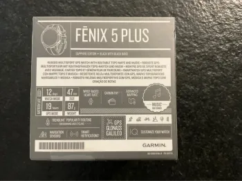 Używany Garmin Fenix 5 Plus bike — zdjęcie 5 z 5