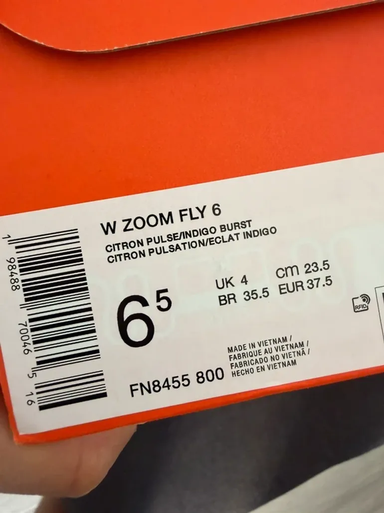 Used Orange Nike Zoom Fly 6 bike — image 4 of 4